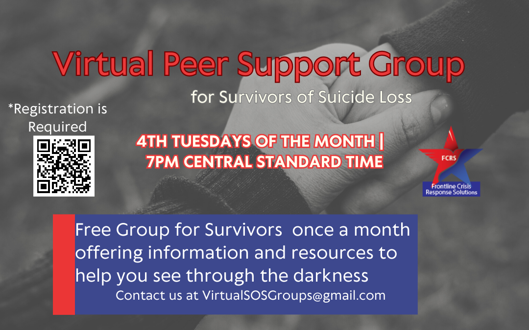 Trauma & Grief Peer Support for Suicide Loss (Virtual)